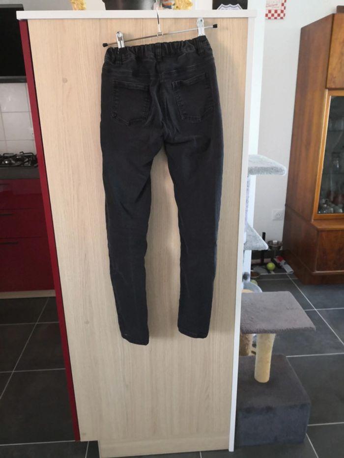 Jeans slim noir taille 12 ans - photo numéro 4