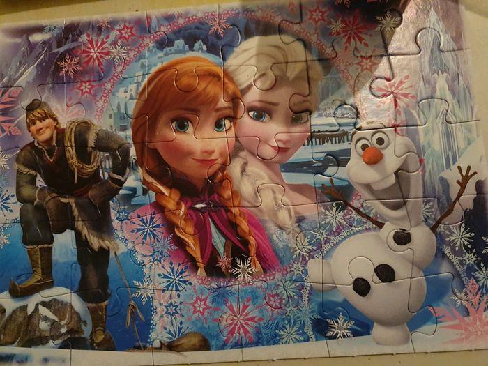 Lots de 2 puzzles Reine des Neiges - photo numéro 2