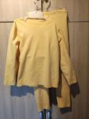 Pyjama jaune hiver 6 ans