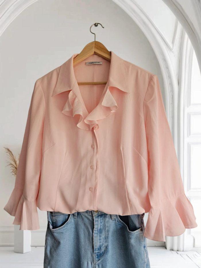 Chemise rose Vintage 46 - photo numéro 2