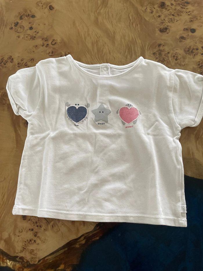 T-shirt fille 1 ans