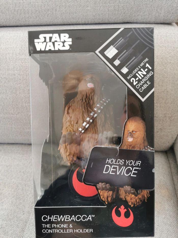 Support de manette de jeux vidéo ou téléphone Star Wars Chewbacca - photo numéro 5