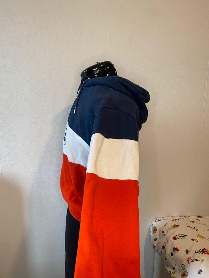 Sweat à capuche tricolore Ellesse taille S / 36 - photo numéro 5