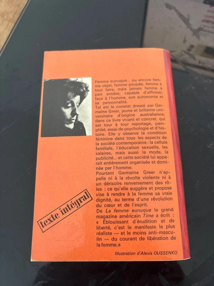 La femme eunuque / Germaine Greer - photo numéro 2