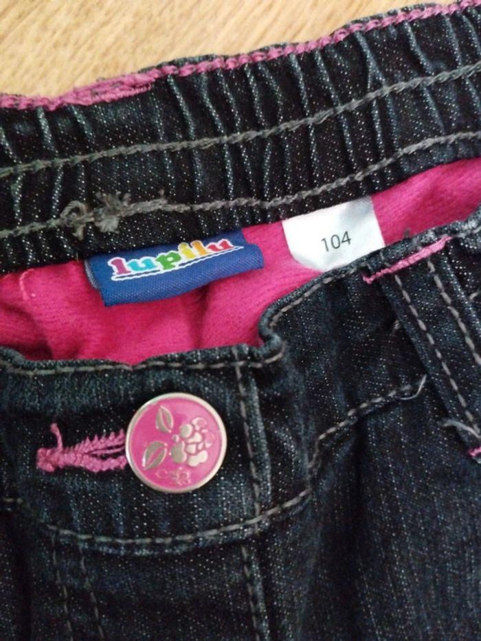 Jeans doublé polaire 4 ans - photo numéro 3