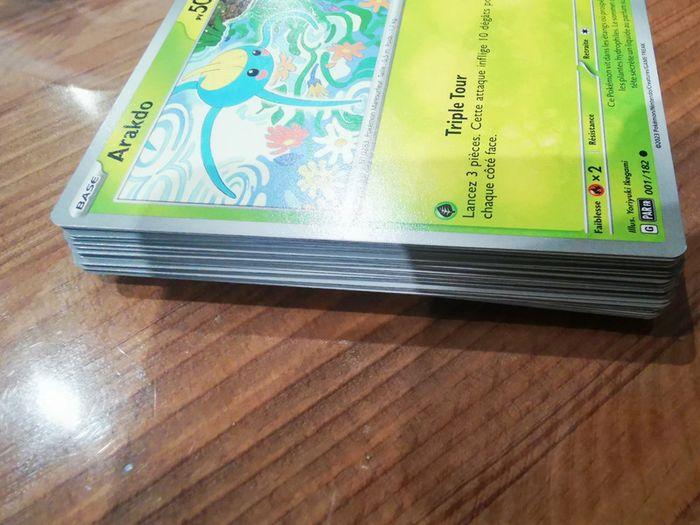 Lot de 40 cartes pokémon Faille paradoxe sans doubles - photo numéro 2