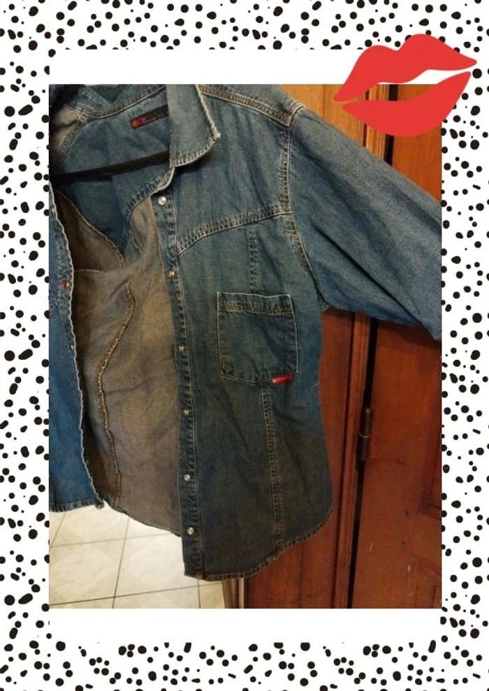 Veste en jeans Denim Culture taille M/38 - photo numéro 7