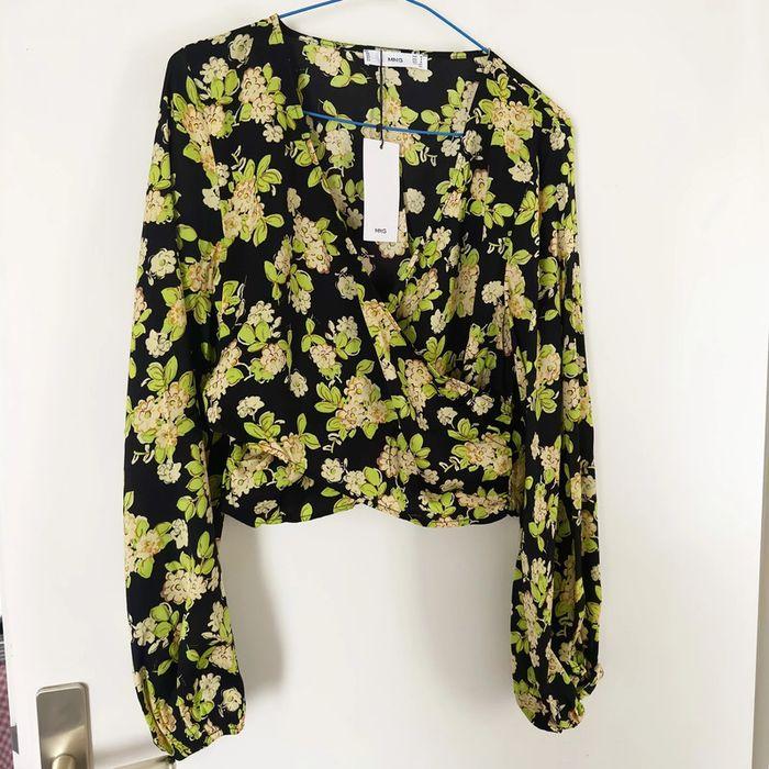 Blouse à imprimé floral - Mango - photo numéro 1