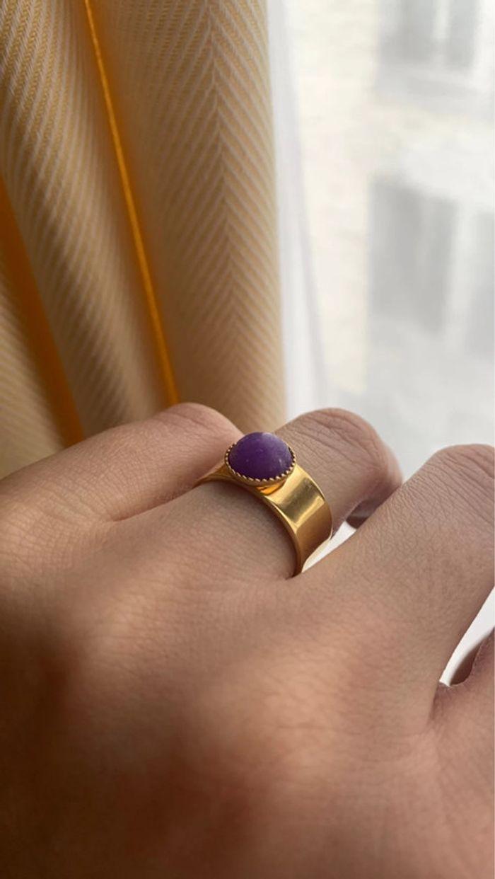 Bague doré à l’or fin - photo numéro 2