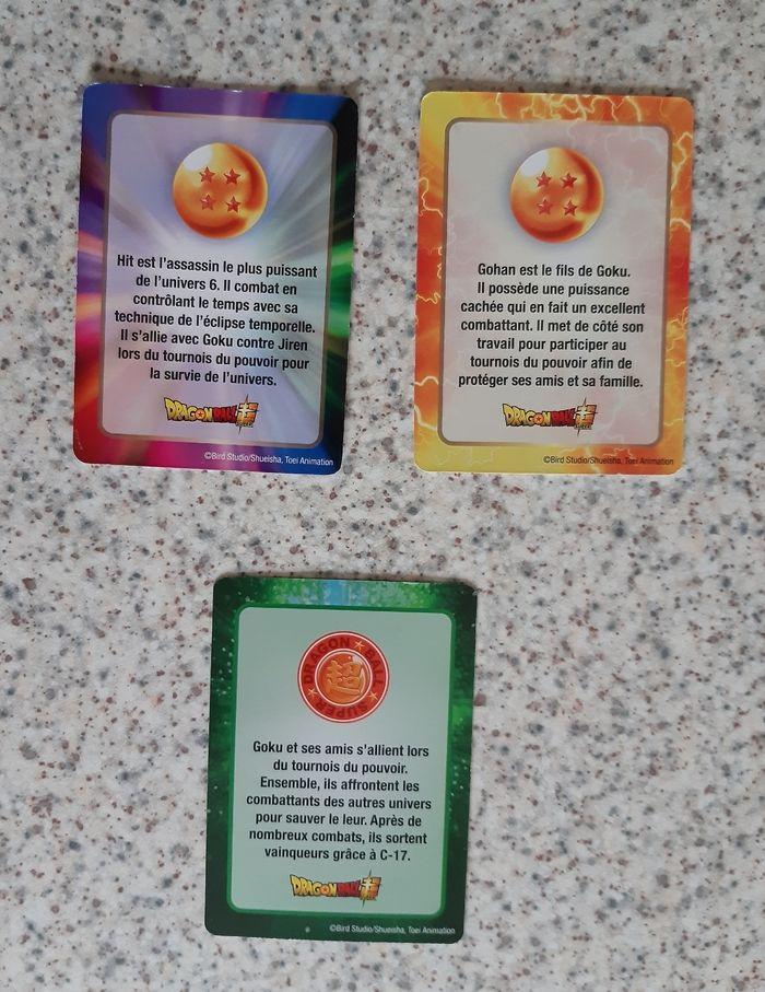 Lot de cartes collection Dragonball super - photo numéro 2