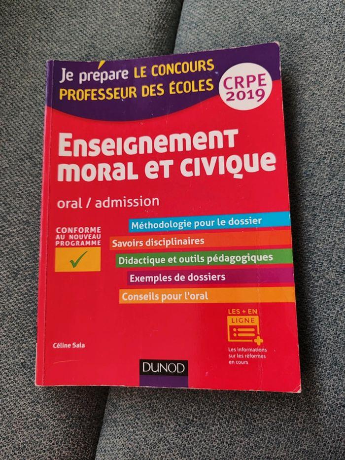 Crpe 2019 enseignement moral et civique - photo numéro 1