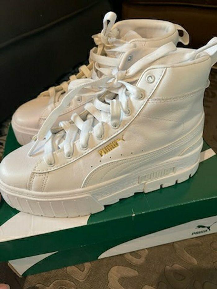 Puma Mayze MID - baskets montantes blanches 36 - photo numéro 3