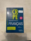 Livre crpe épreuve écrite français