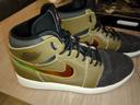 Jordan 1 Retro High Nouveau Militia Green UK 11 Baskets rares