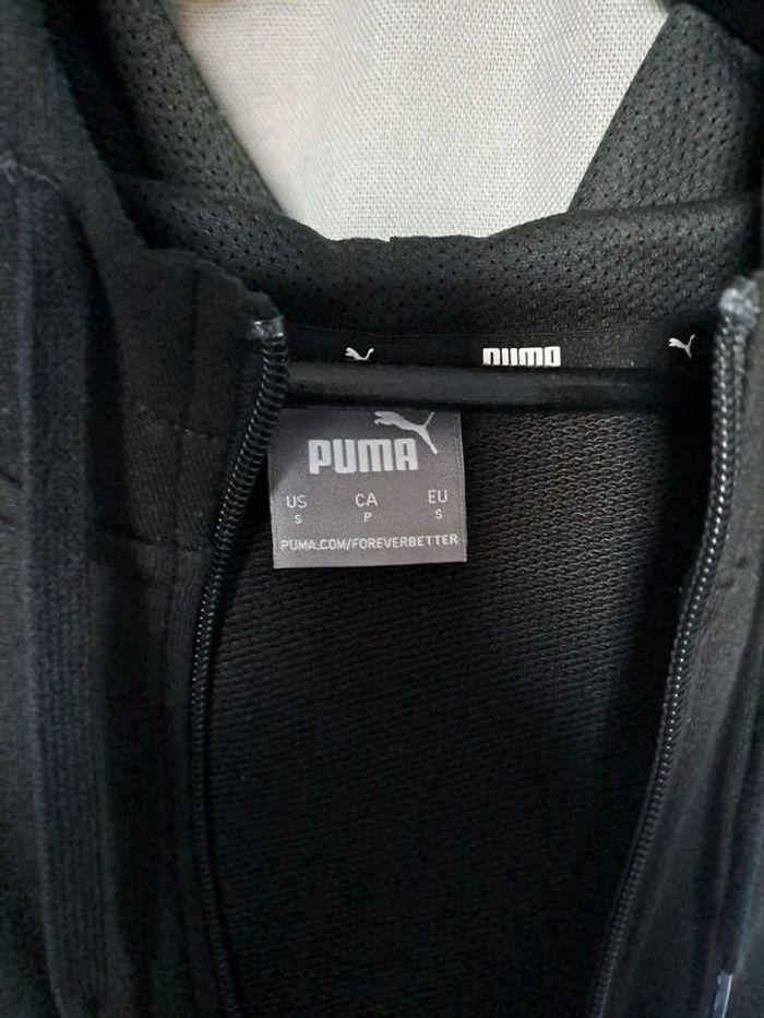 Gilet à capuche zippé Puma S - photo numéro 3