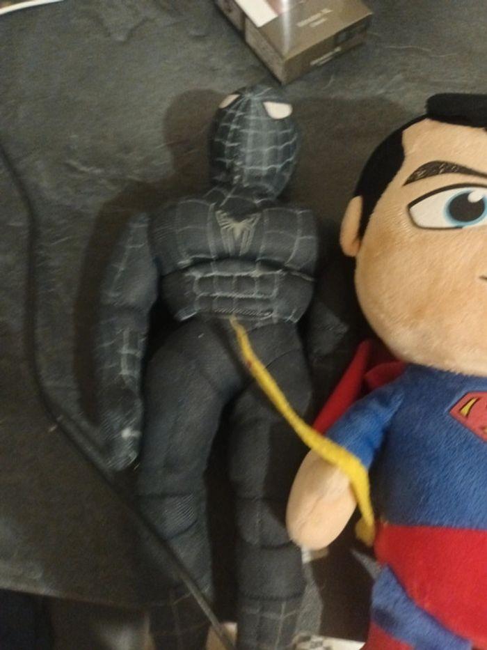 peluche spider-man et superman - photo numéro 3