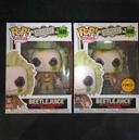 Lot 2 Figurines Funko Pop / Beetlejuice N°1689 / Beetlejuice ( 1 Chase + 1 Normal )