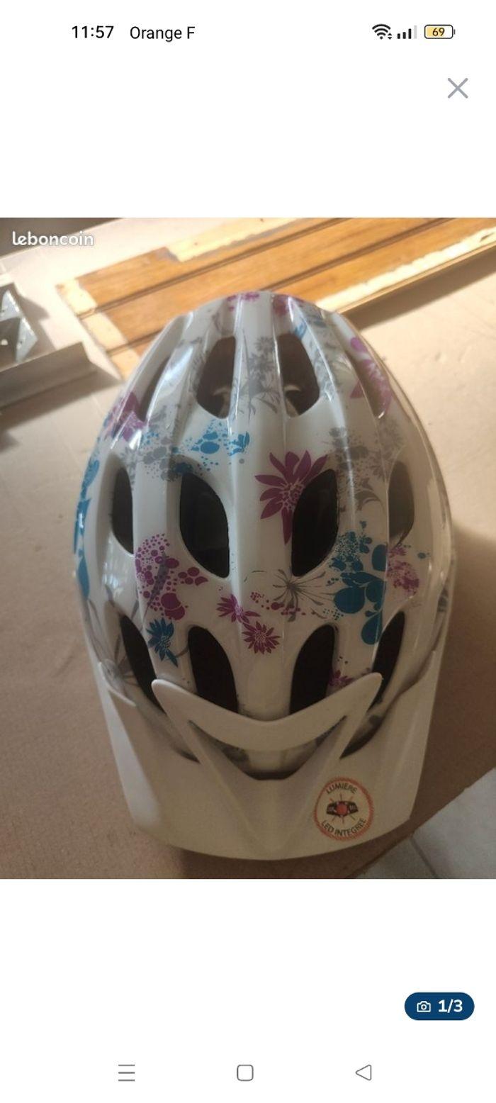 Casque vélo fille - photo numéro 1