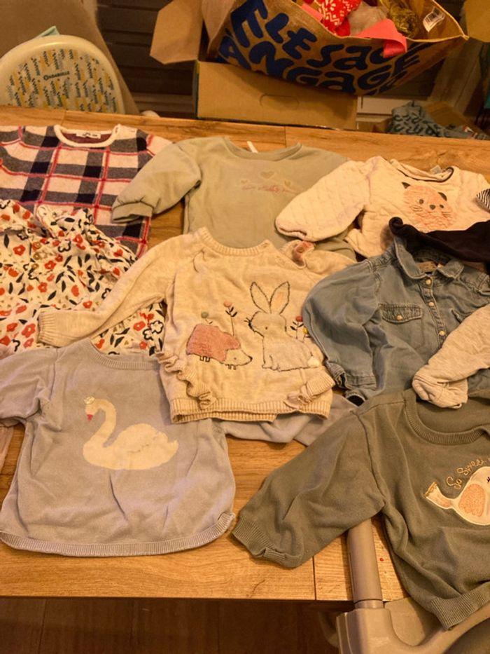 Lot vêtements fille de 70 articles gros lot - photo numéro 9