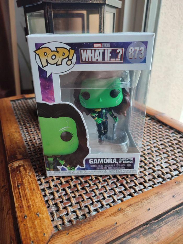 Funko pop what if  Gamora daughter of thanos 873 funko pop bobble head - photo numéro 1