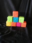 Lot cubes plastique