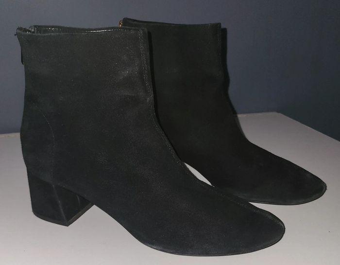 Bottines "Escarpins & Other Stories" noir taille 38 en tres bon etat - photo numéro 17