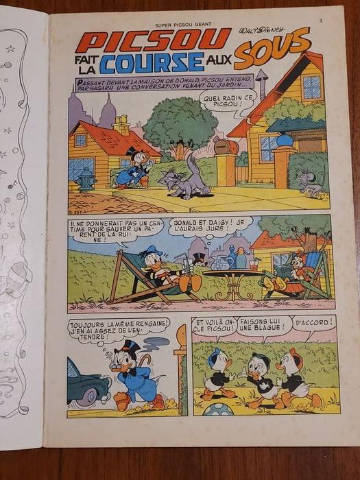 3 super Picsou géant - Disney - vintage 1979 - photo numéro 10