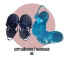 💙Lot sandale de plage / méduses + chaussons 💙