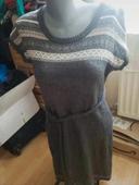 Robe pull H&M grise 38