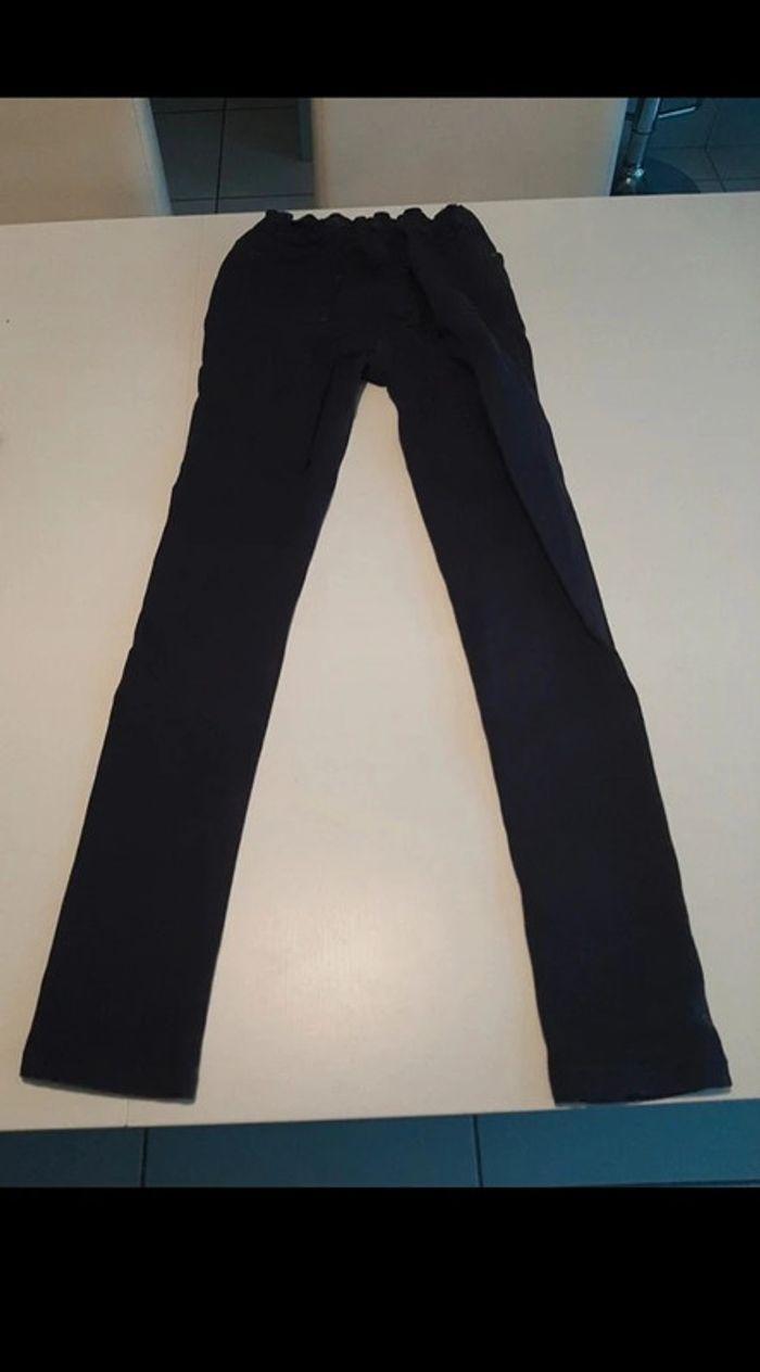 pantalon pattes d'elephant Gémo marine taille 12 ans / 152 cm - photo numéro 1