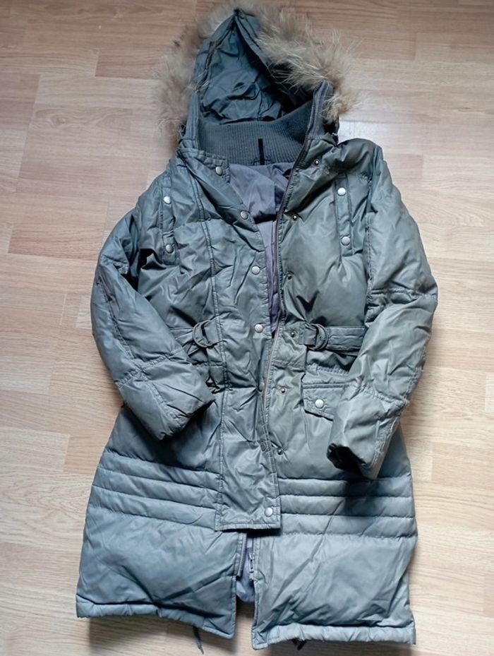 Manteau doudoune longue femme Naf Naf 36 - photo numéro 1