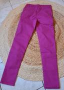 Beau pantalon fushia 10 ans fille