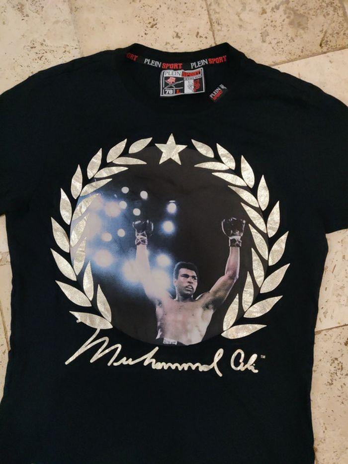 Authentique Tee shirt Muhammad Ali Plein Sport - photo numéro 1