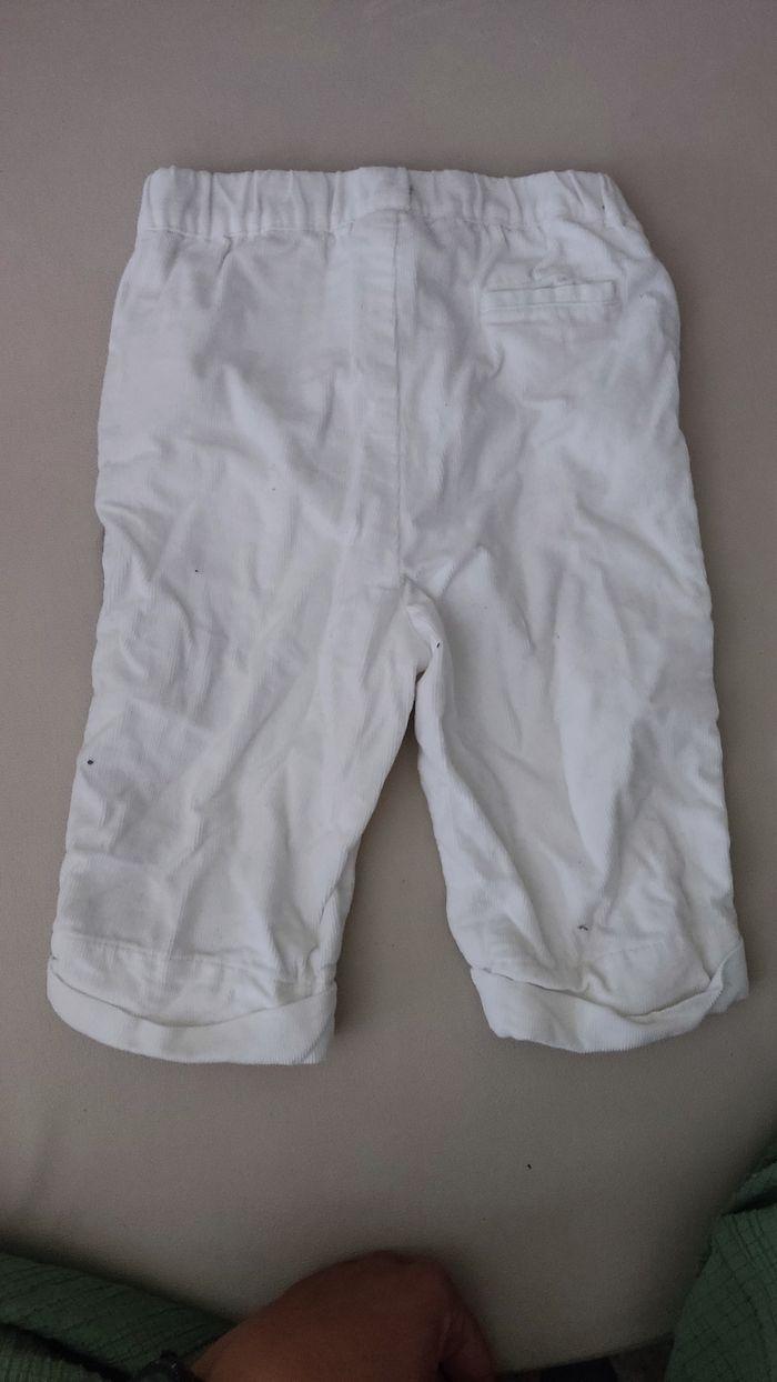 Pantalon blanc epais - photo numéro 3