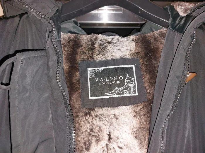 Parka noir  valino grande taille - photo numéro 2