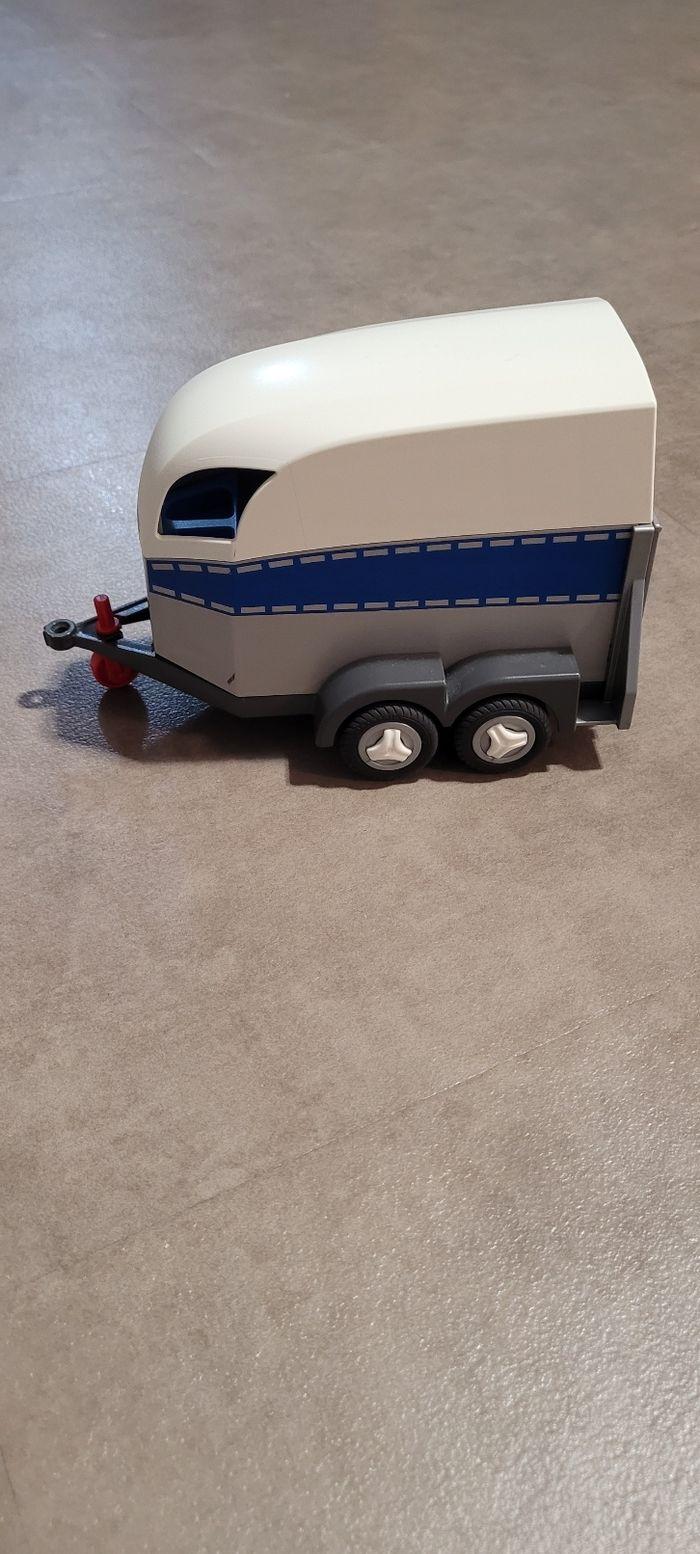 Playmobil policière avec cheval et remorque - photo numéro 6