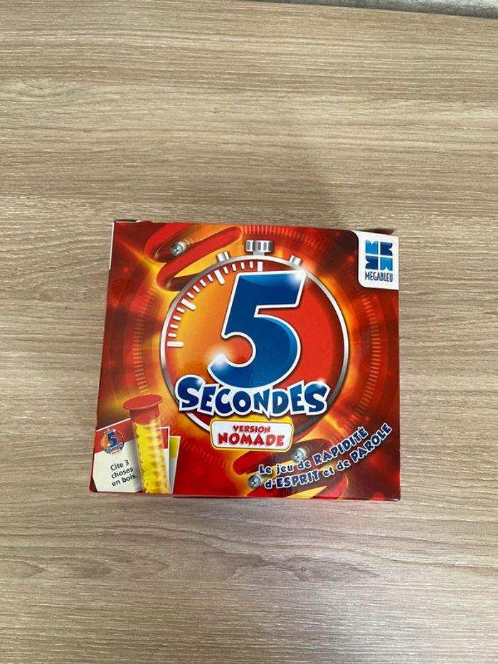 Jeu de société 5 secondes - photo numéro 1