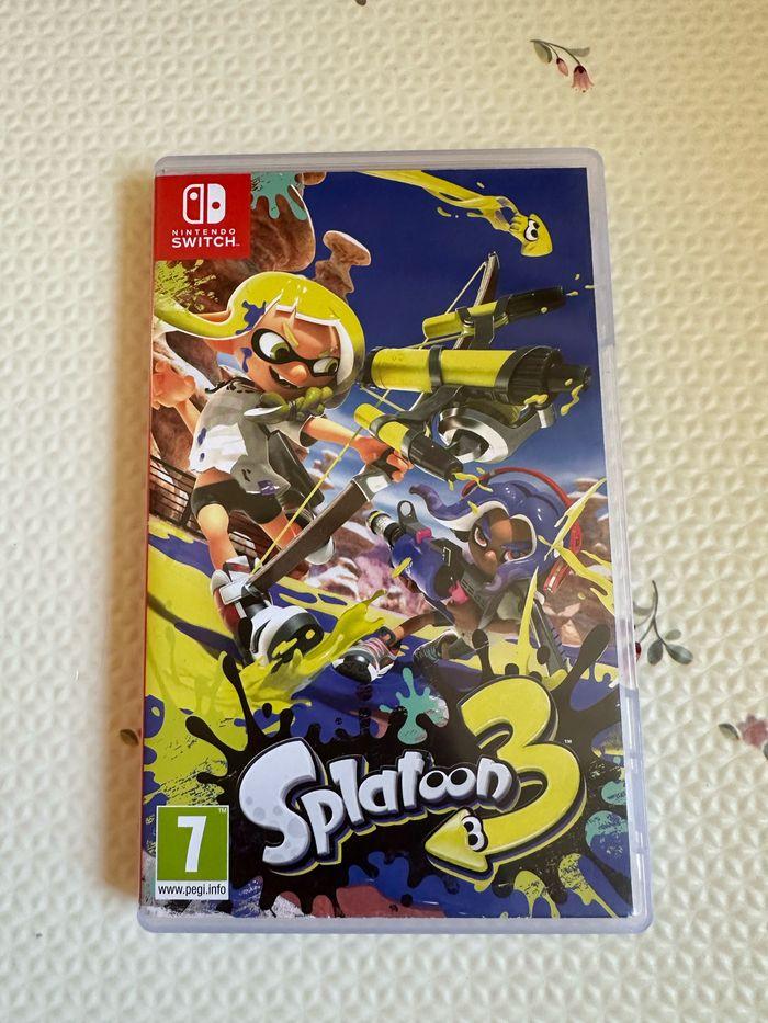 Jeu switch splatoon 3