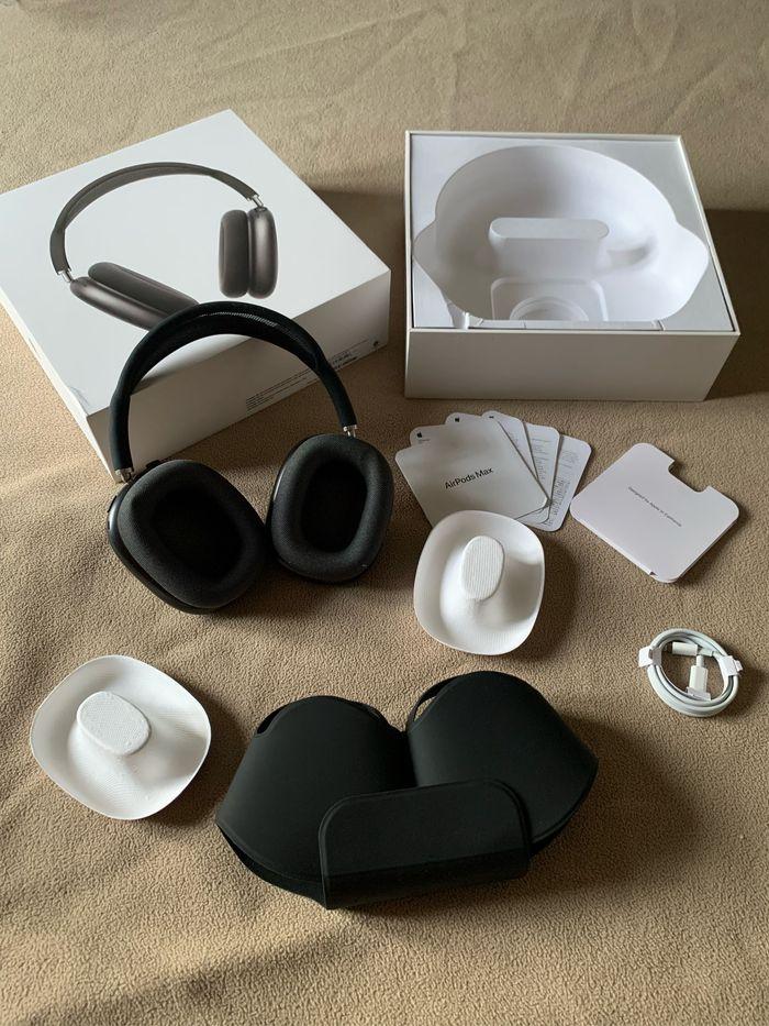 Casque Apple air pods max neuf noir - photo numéro 5