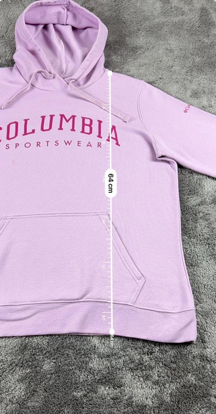 👕 Sweat à capuche Columbia Lila Taille L 👕 - photo numéro 3