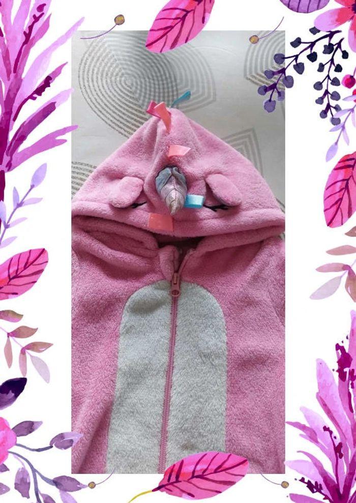 Joli surpyjama licorne bébé fille 2 ans - photo numéro 3