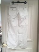 Pantalon toile blanc