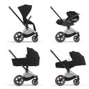 Poussette cybex priam rose gold