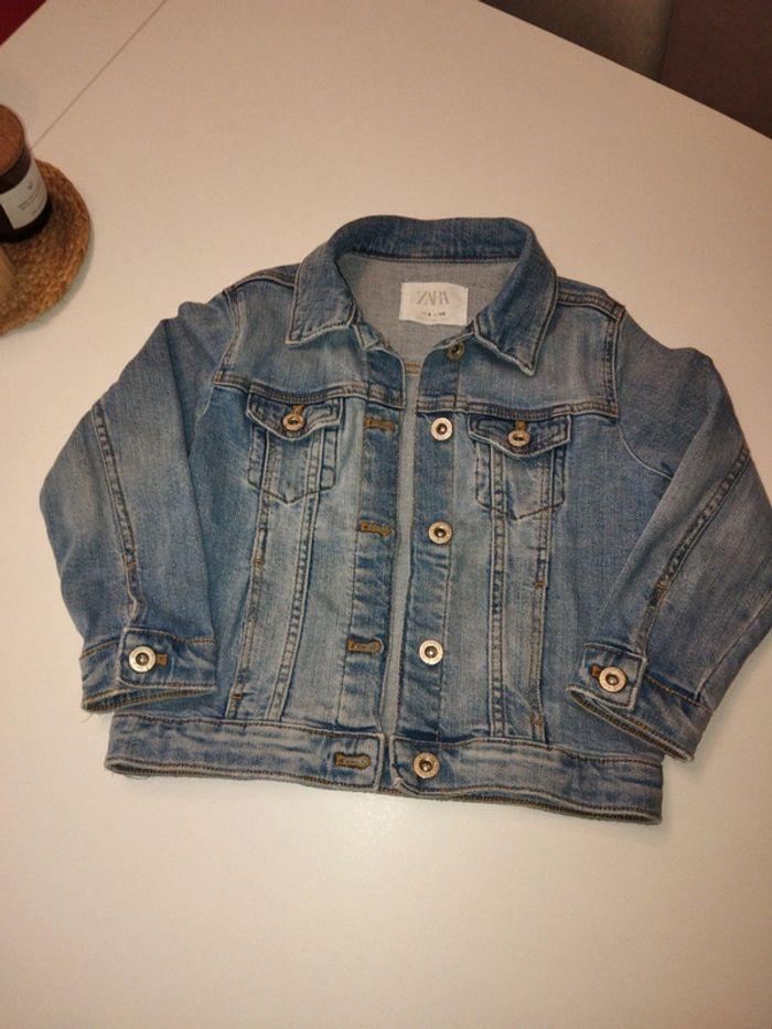 Veste en jean Zara fille 6 ans - photo numéro 1