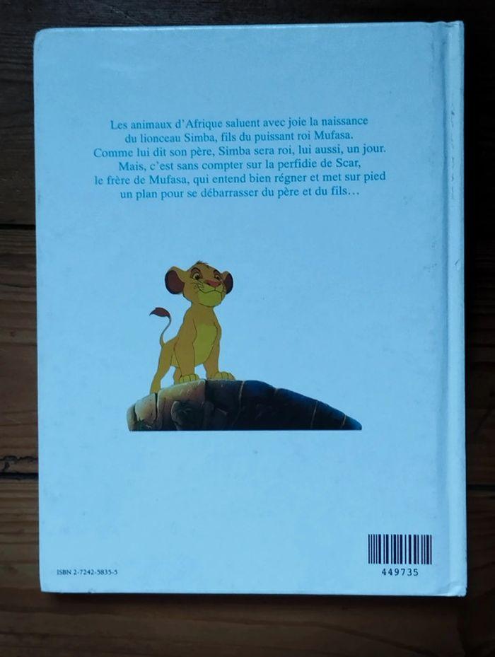 Le roi Lion livre Disney - photo numéro 2