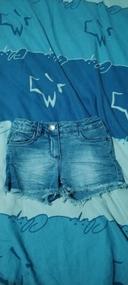 Short en jean