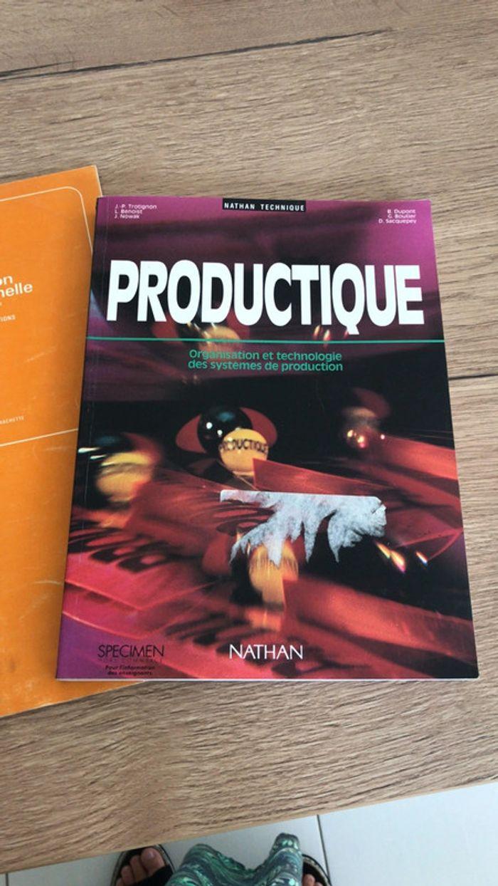 Lot 4 livres productique - photo numéro 2