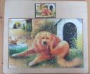 Puzzle en bois 12 pièces chien