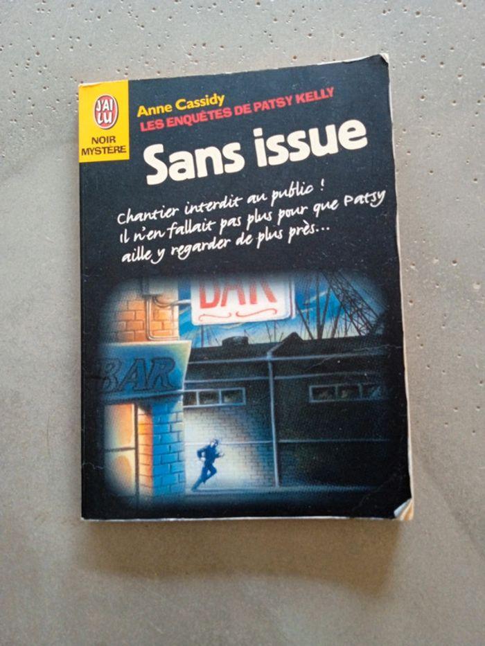 Livre " sans issue " - photo numéro 1