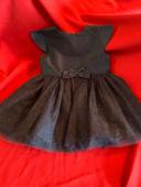 Robe tulle bébé fille 18 mois.